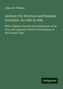 James M. Thomas: Jackson City Directory and Business Advertiser, for 1867 & 1868., Buch