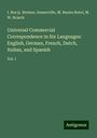 I. Bos jz. Brutzer: Universal Commercial Correspondence in Six Languages: English, German, French, Dutch, Italian, and Spanish, Buch