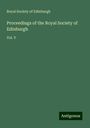 Royal Society Of Edinburgh: Proceedings of the Royal Society of Edinburgh, Buch