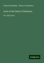 General Assembly - States of Delaware: Laws of the State of Delaware, Buch