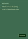 Henry Draper: A Text-Book on Chemistry, Buch