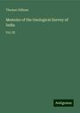 Thomas Oldham: Memoirs of the Geological Survey of India, Buch