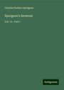 Charles Haddon Spurgeon: Spurgeon's Sermons, Buch