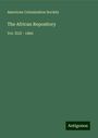 American Colonization Society: The African Repository, Buch