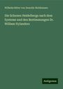 Wilhelm Ritter von Zwackh-Holzhausen: Zwackh-Holzhausen, W: Die lichenen Heidelbergs nach dem Syst, Buch