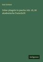 Emil Schürer: Ueber phagein to pascha Joh. 18, 28 akademische Festschrift, Buch