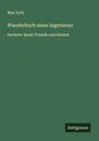 Max Eyth: Wanderbuch eines Ingenieurs, Buch
