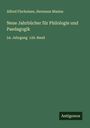 Alfred Fleckeisen: Neue Jahrbücher für Philologie und Paedagogik, Buch