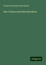 Friedrich Hermann Otto Finsch: Neu-Guinea und seine Bewohner, Buch