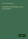 Johan Ludvig Runeberg: Nadeschda: Neue Gesänge von Joh. Lud. Runeberg, Buch