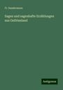 Fr. Sundermann: Sagen und sagenhafte Erzählungen aus Ostfriesland, Buch