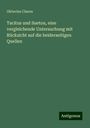 Oktavius Clason: Tacitus und Sueton, eine vergleichende Untersuchung mit Rücksicht auf die beiderseitigen Quellen, Buch