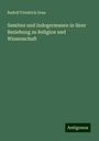 Rudolf Friedrich Grau: Semiten und Indogermanen in ihrer Beziehung zu Religion und Wissenschaft, Buch