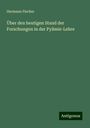 Hermann Fischer: Über den heutigen Stand der Forschungen in der Pyämie-Lehre, Buch