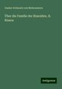 Gustav Schwartz Von Mohrenstern: Über die Familie der Rissoiden. II. Rissoa, Buch