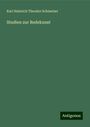 Karl Heinrich Theodor Schmelzer: Studien zur Redekunst, Buch