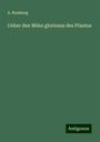 A. Romberg: Ueber den Miles gloriosus des Plautus, Buch