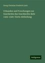 Georg Christian Friedrich Lisch: Urkunden und Forschungen zur Geschichte des Geschlechts Behr 1425-1500: Vierte Abtheilung, Buch