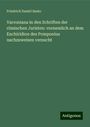 Friedrich Daniel Sanio: Varroniana in den Schriften der römischen Juristen: vornemlich an dem Enchiridion des Pomponius nachzuweisen versucht, Buch