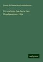 Verein der Deutschen Standesherren: Verzeichniss der deutschen Standesherren: 1869, Buch