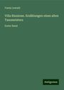 Fanny Lewald: Villa Riunione. Erzählungen eines alten Tanzmeisters, Buch