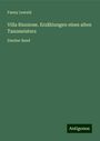 Fanny Lewald: Villa Riunione. Erzählungen eines alten Tanzmeisters, Buch