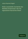 Johann Nepomuk Nöggler: Wahre unentstellte Geschichte des Matthäus Klostermaier oder des sogenannten Bayrischen Hiesel, Buch