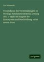 Carl Schauroth: Verzeichniss der Versteinerungen im Herzogl. Naturaliencabinet zu Coburg (No. 1-4328) mit Angabe der Synonymen und Beschreibung vieler neuen Arten, Buch