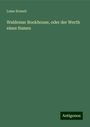 Luise Ernesti: Waldemar Bookhouse, oder der Werth eines Names, Buch