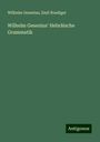 Wilhelm Gesenius: Wilhelm Gesenius' Hebräische Grammatik, Buch
