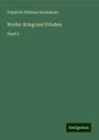 Friedrich Wilhelm Hackländer: Werke: Krieg und Frieden, Buch