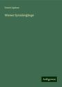Daniel Spitzer: Wiener Spraziergänge, Buch