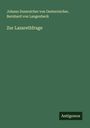 Johann Dumreicher von Oesterreicher: Zur Lazarethfrage, Buch