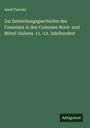 Adolf Pawiski: Zur Entstehungsgeschichte des Consulats in den Comunen Nord- und Mittel-Italiens. 11.-12. Jahrhundert, Buch