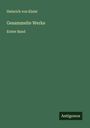 Heinrich von Kleist: Gesammelte Werke, Buch