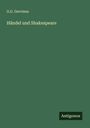 G. G. Gervinus: Händel und Shakespeare, Buch