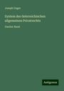 Joseph Unger: System des österreichischen allgemeinen Privatrechts, Buch