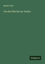 Martin Cohn: Von der Elbe bis zur Tauber, Buch