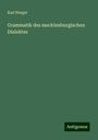 Karl Nerger: Grammatik des mecklenburgischen Dialektes, Buch