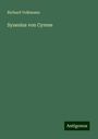 Richard Volkmann: Synesius von Cyrene, Buch