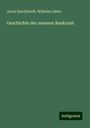 Jacob Burckhardt: Geschichte der neueren Baukunst, Buch