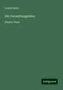 Lorenz Stein: Die Verwaltungslehre, Buch