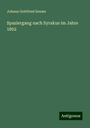 Johann Gottfried Seume: Spaziergang nach Syrakus im Jahre 1802, Buch