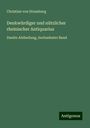 Christian Von Stramberg: Denkwürdiger und nützlicher rheinischer Antiquarius, Buch