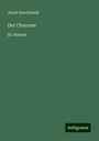 Jacob Burckhardt: Der Cicerone, Buch