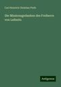 Carl Heinrich Christian Plath: Die Missionsgedanken des Freiherrn von Leibnitz, Buch