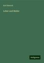 Karl Simrock: Loher und Maller, Buch