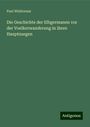 Paul Wislicenus: Die Geschichte der Elbgermanen vor der Voelkerwanderung in ihren Hauptzuegen, Buch