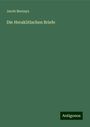 Jacob Bernays: Die Heraklitischen Briefe, Buch