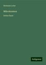 Hermann Lotze: Mikrokosmos, Buch
